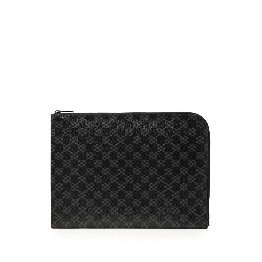 Pre-Loved Louis Vuitton Damier Graphite Pochette Jour GM